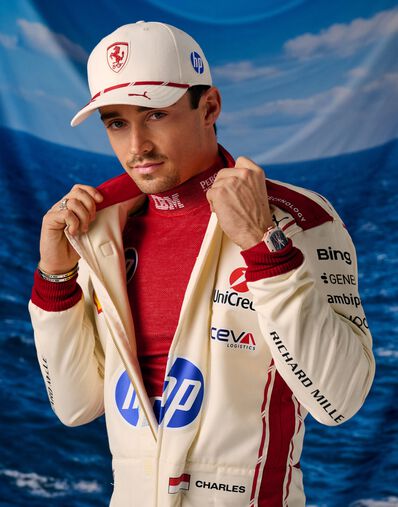 Ferrari Leclerc Replica Racing Suit for the 2026 Monaco Grand Prix Bianco LW0JU1082EXT0001f