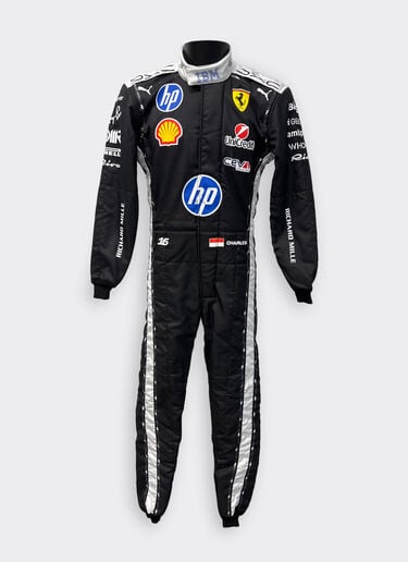 Leclerc Replica Ferrari racing overalls for the 2026 Singapore Grand Prix Ferrari Leclerc Replica Ferrari racing overalls for the 2026 Singapore Grand Prix Black LW0JU1093EXT0001f