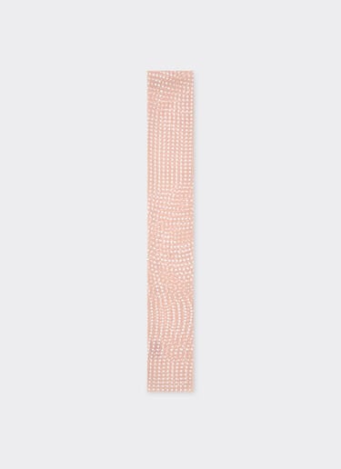Silk Shelley scarf with Cavallino Dots print Ferrari Silk Shelley scarf with Cavallino Dots print Nude 22479f