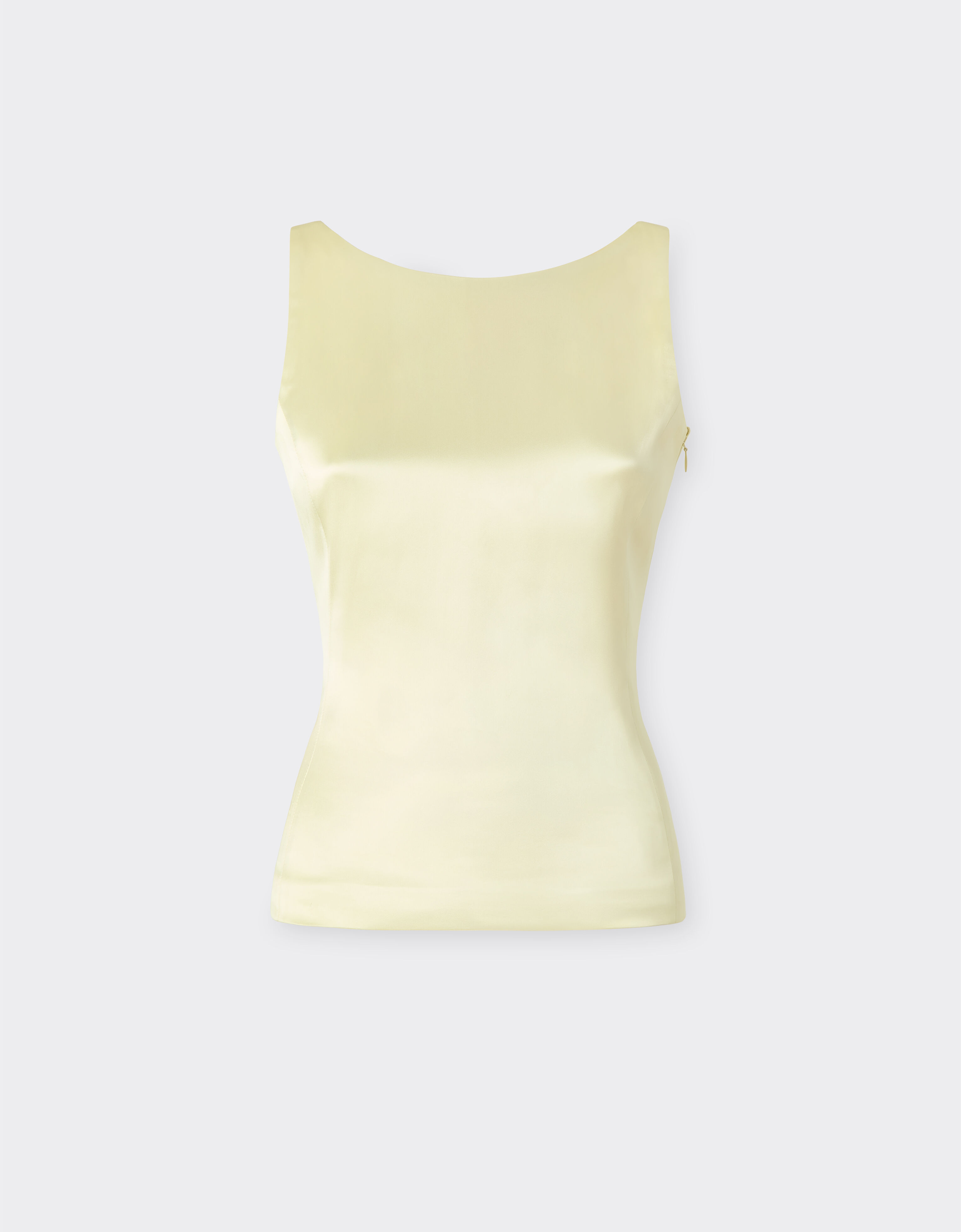 Ferrari Stretch satin top Iris Yellow 49932f