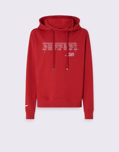 Ferrari Ferrari cotton sweatshirt for the 2026 Monaco Grand Prix Rosso Magma CJMSW0051JCO0057f