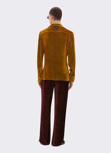 Shiny corduroy pants Ferrari Shiny corduroy pants Mahogany 22640f