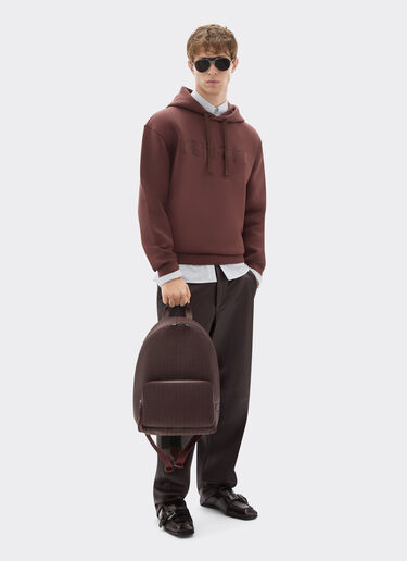 Q-Cycle® jacquard backpack with Cavallino pattern Ferrari Q-Cycle® jacquard backpack with Cavallino pattern Mahogany 49136f