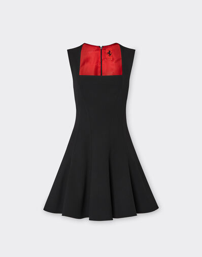 Ferrari Short comfort wool dress Black 21634f