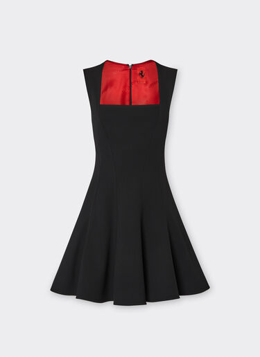 Ferrari Short comfort wool dress Black 21634f