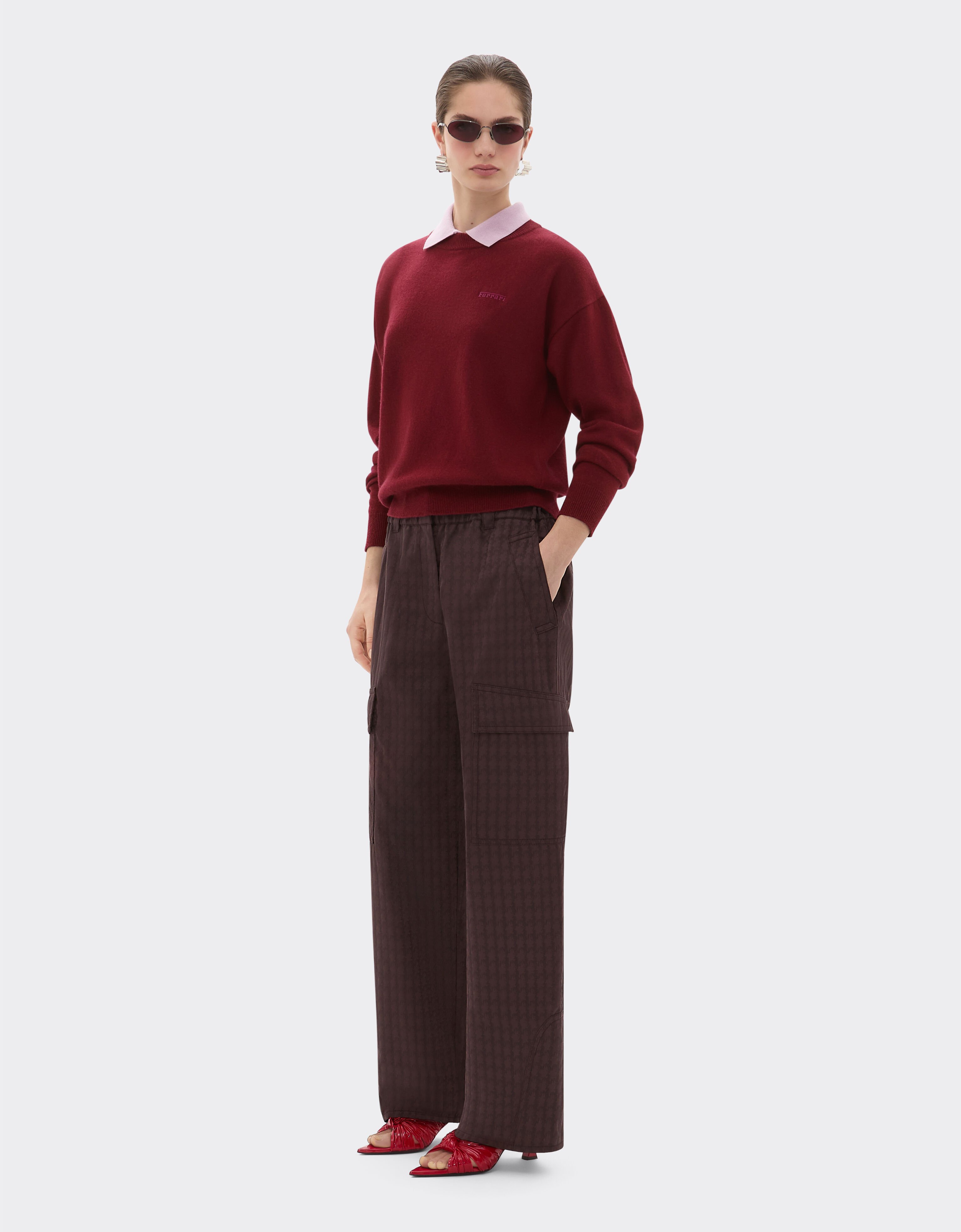 Ferrari Wool and cashmere jumper Cherry 21205f