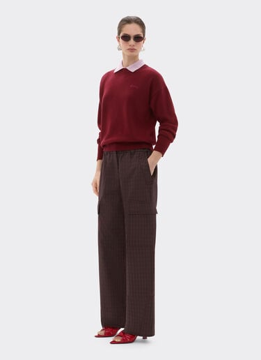 Wool and cashmere jumper Ferrari Wool and cashmere jumper Cherry 21205f