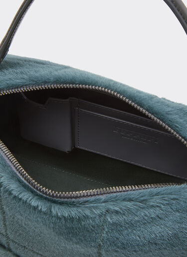 Ferrari GT Soft mini bag in shearling Ferrari Ferrari GT Soft mini bag in shearling Peacock 49134f