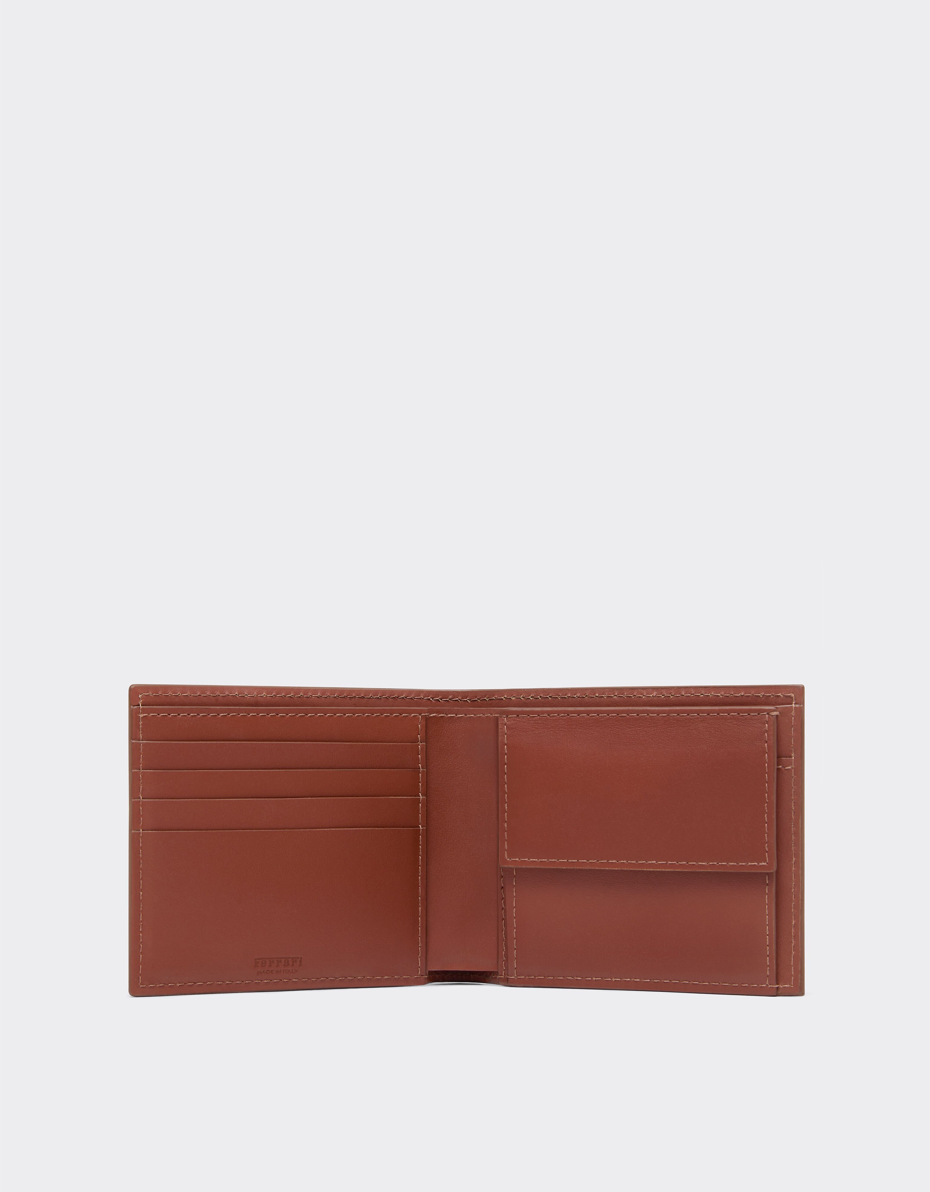 Ferrari Smooth leather bifold wallet Hide 50412f