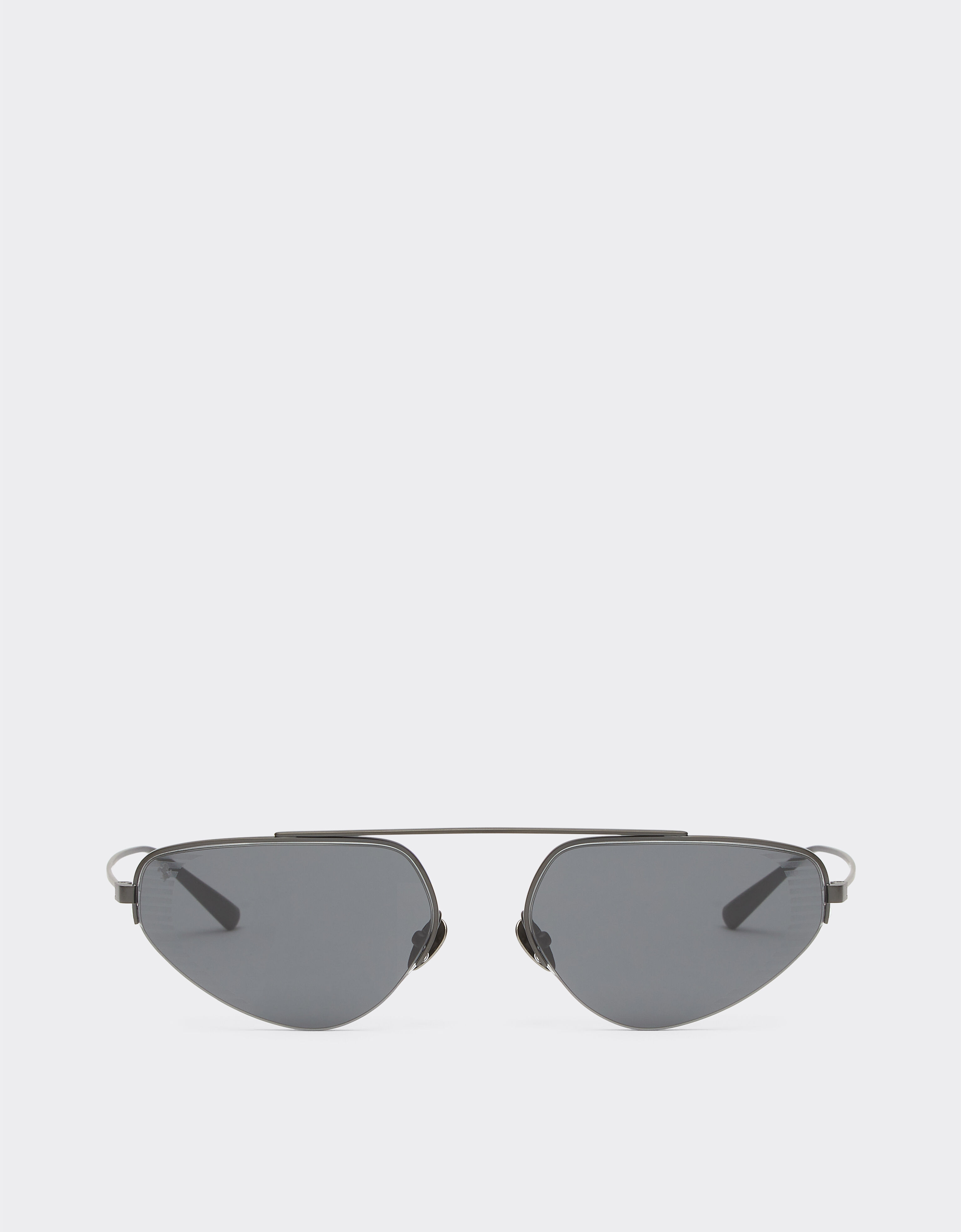 Ferrari Ferrari sunglasses in black titanium with pink lenses Black F1201f