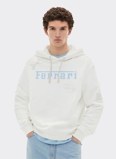 Felpa con cappuccio Ferrari x Charles Leclerc Ferrari Felpa con cappuccio Ferrari x Charles Leclerc Bianco Ottico 49124f