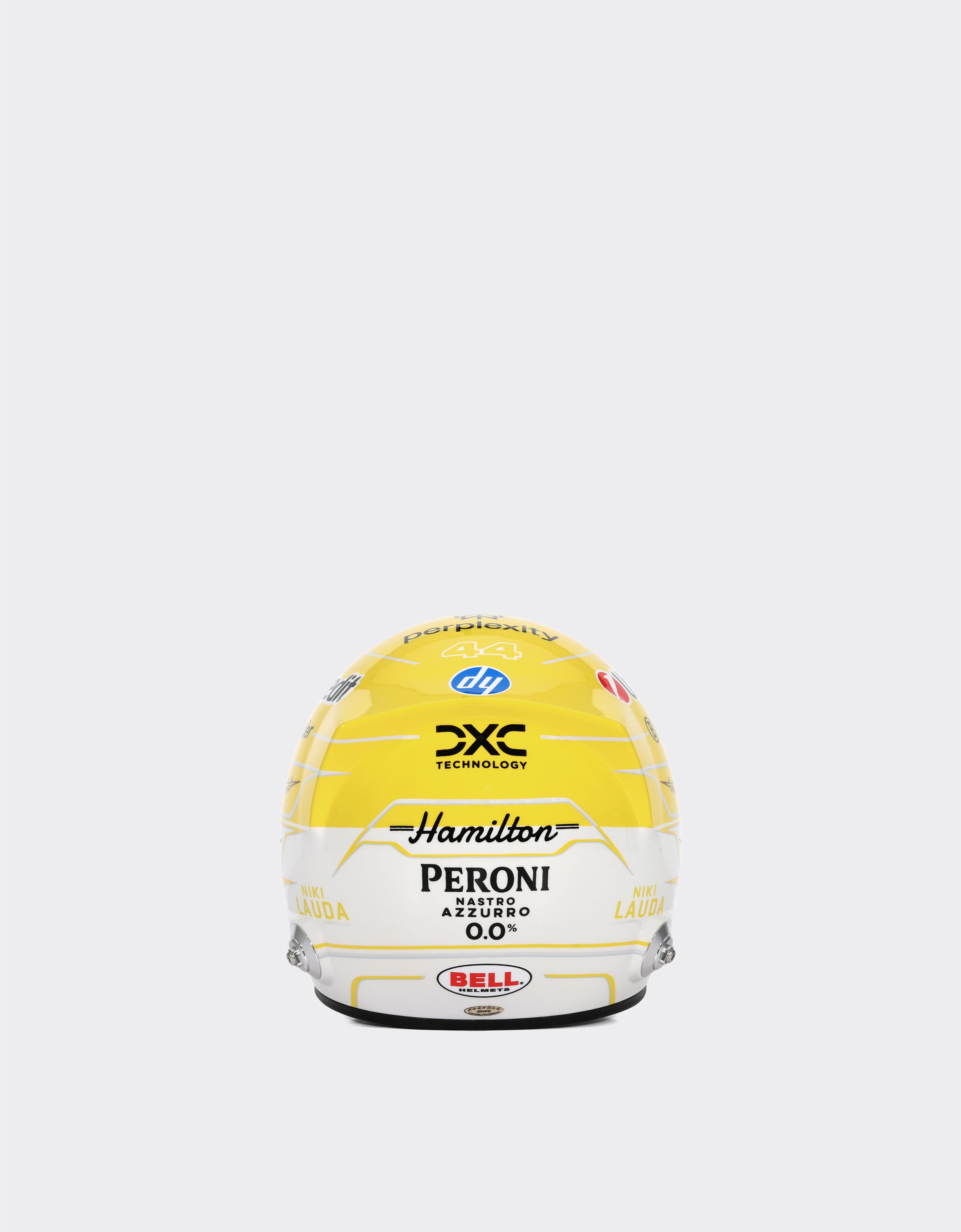 Ferrari Hamilton Monza mini helmet in 1:2 scale - 2025 Special Edition MULTICOLORE LA07Qf