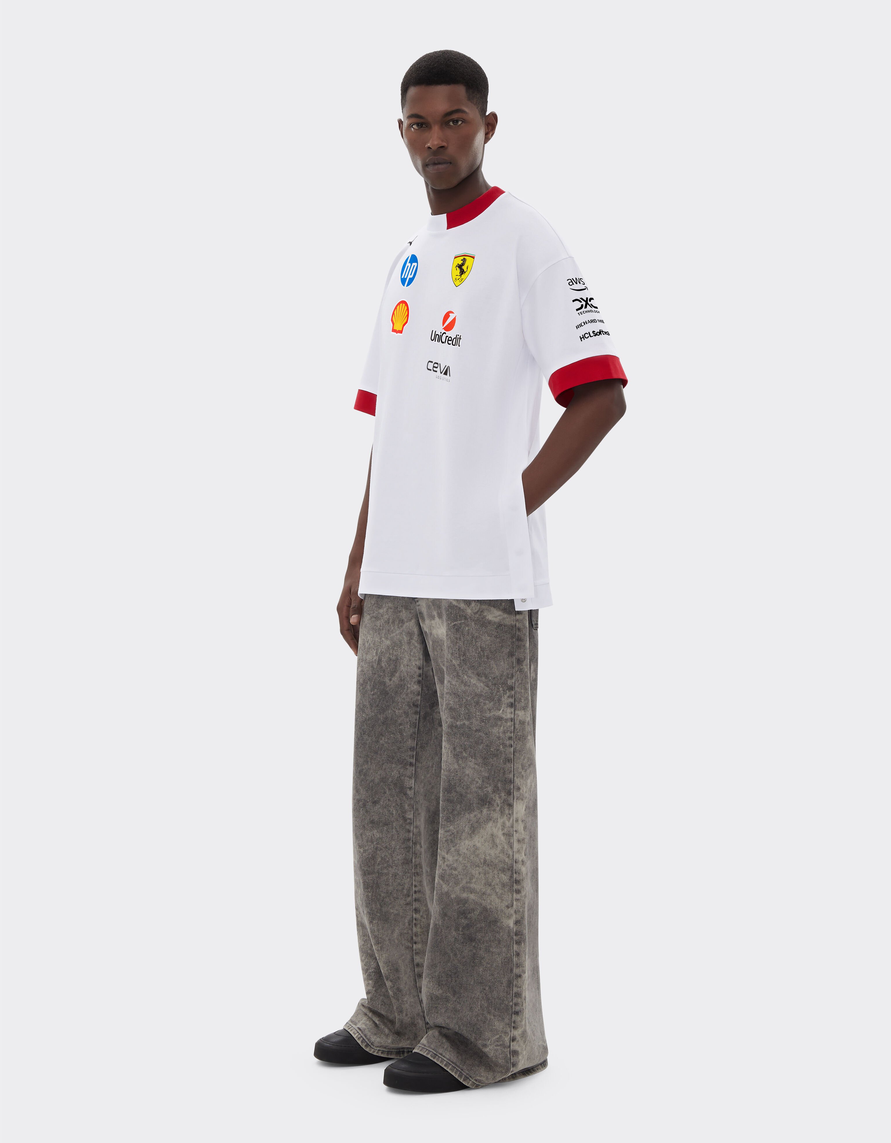 Ferrari Puma for Scuderia Ferrari HP Miami Special Edition T-shirt Optical White LA055f