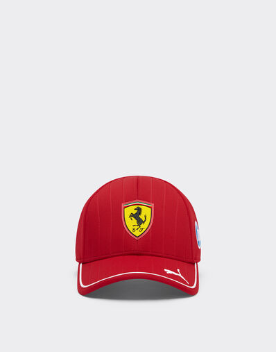 Ferrari Puma for Scuderia Ferrari HP 2025 Team junior baseball cap Cherry LA020f