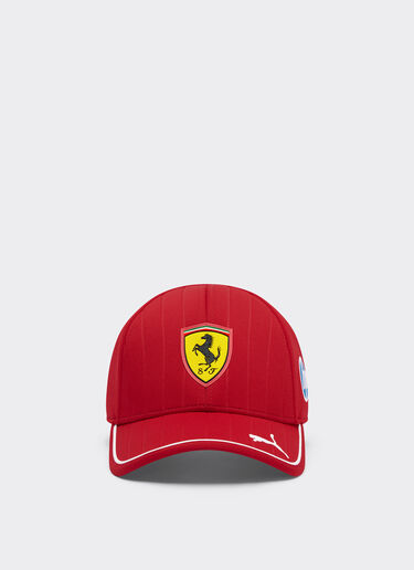 Ferrari Puma for Scuderia Ferrari HP 2025 Team junior baseball cap Cherry LA01Vf
