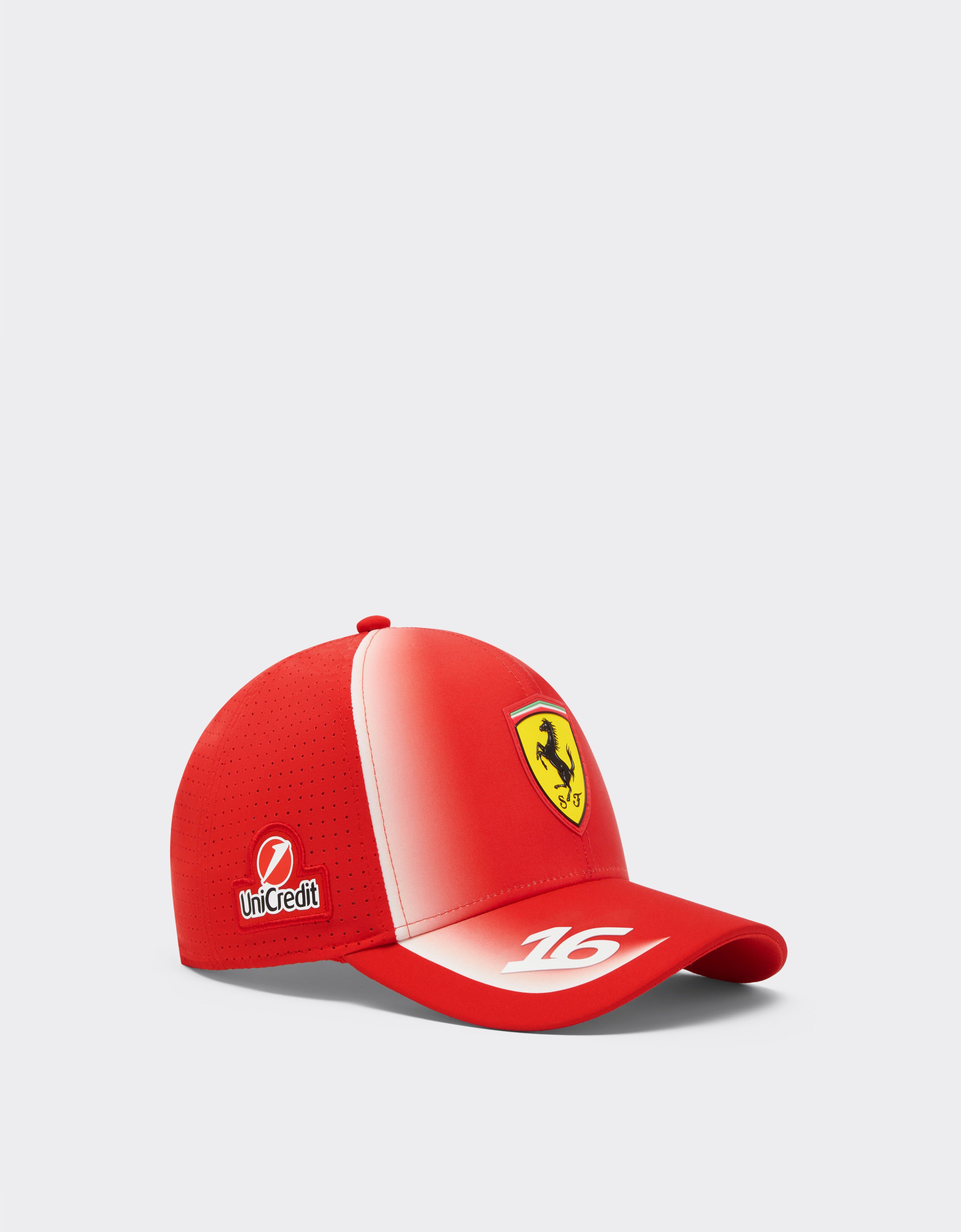 Ferrari Leclerc Junior Replica 2026 Baseball Cap Puma for Scuderia Ferrari HP Red LA0HMfK