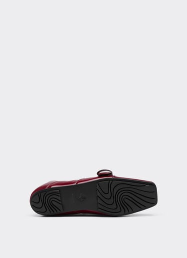 Patent leather loafer Ferrari Patent leather loafer Cherry 49157f