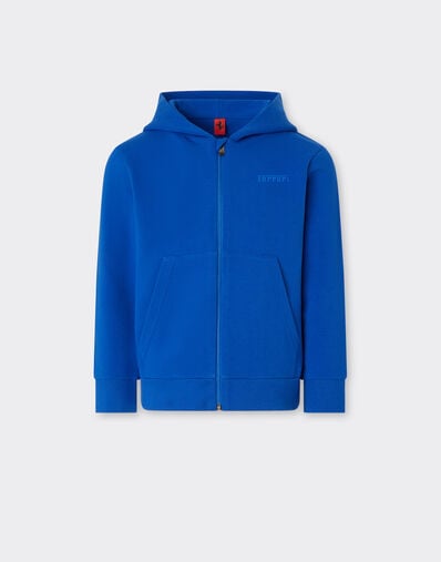 Ferrari Sudadera con capucha Azul Klein 22326fK