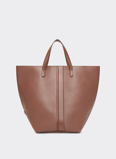 Ferrari Tote Tasche aus glattem Nappaleder Lederfarben 21979f
