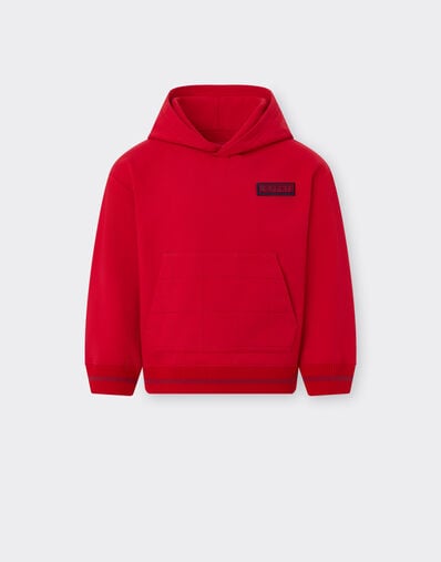 Cotton hooded sweatshirt Ferrari Cotton hooded sweatshirt Racing red 50143fK