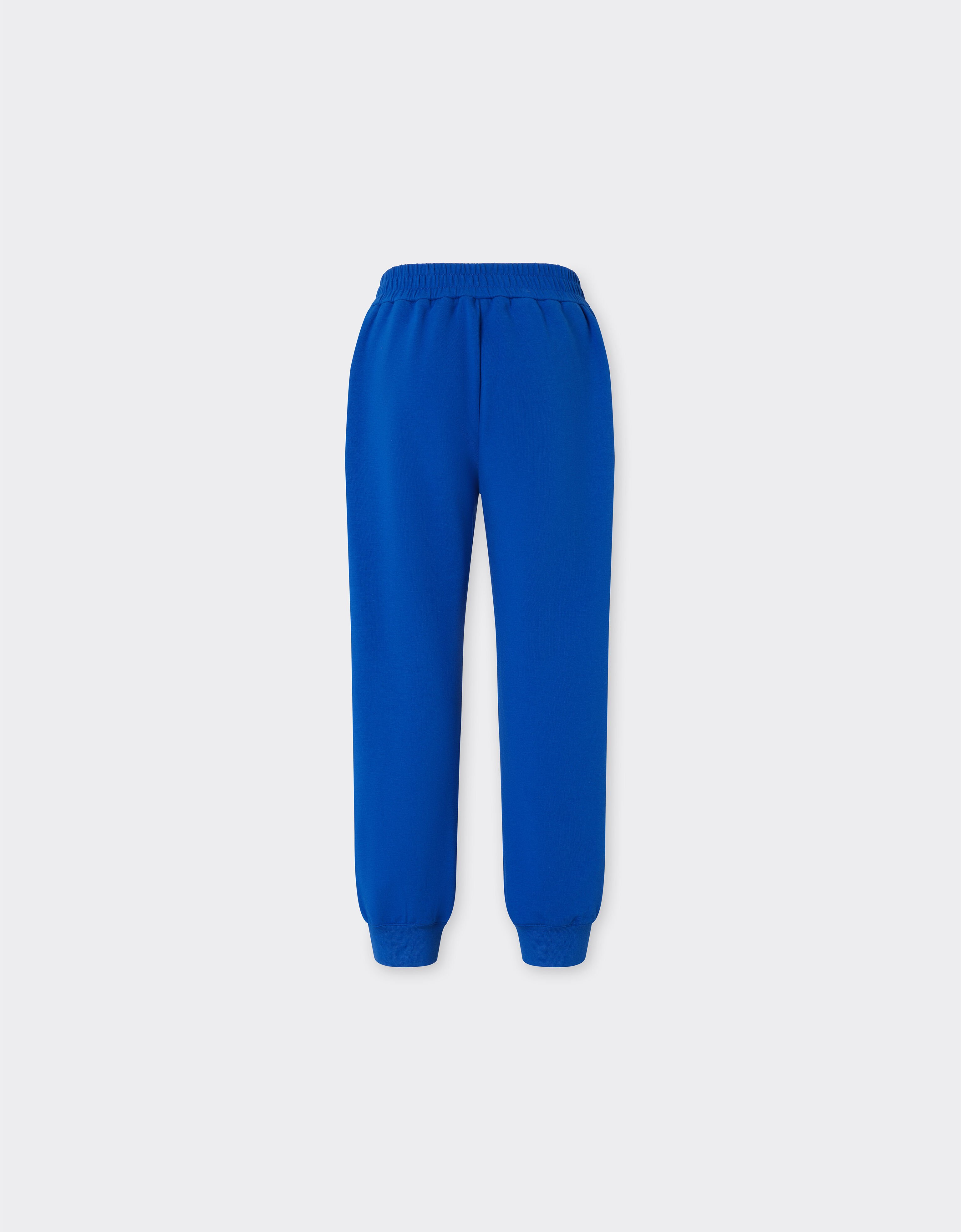 Ferrari Pantalon léger en polaire Bleu Klein 22329fK