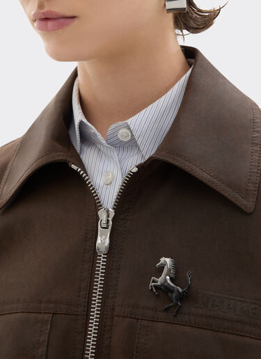 Ferrari Brooch with Prancing Horse Rutenio Chassis 50552f