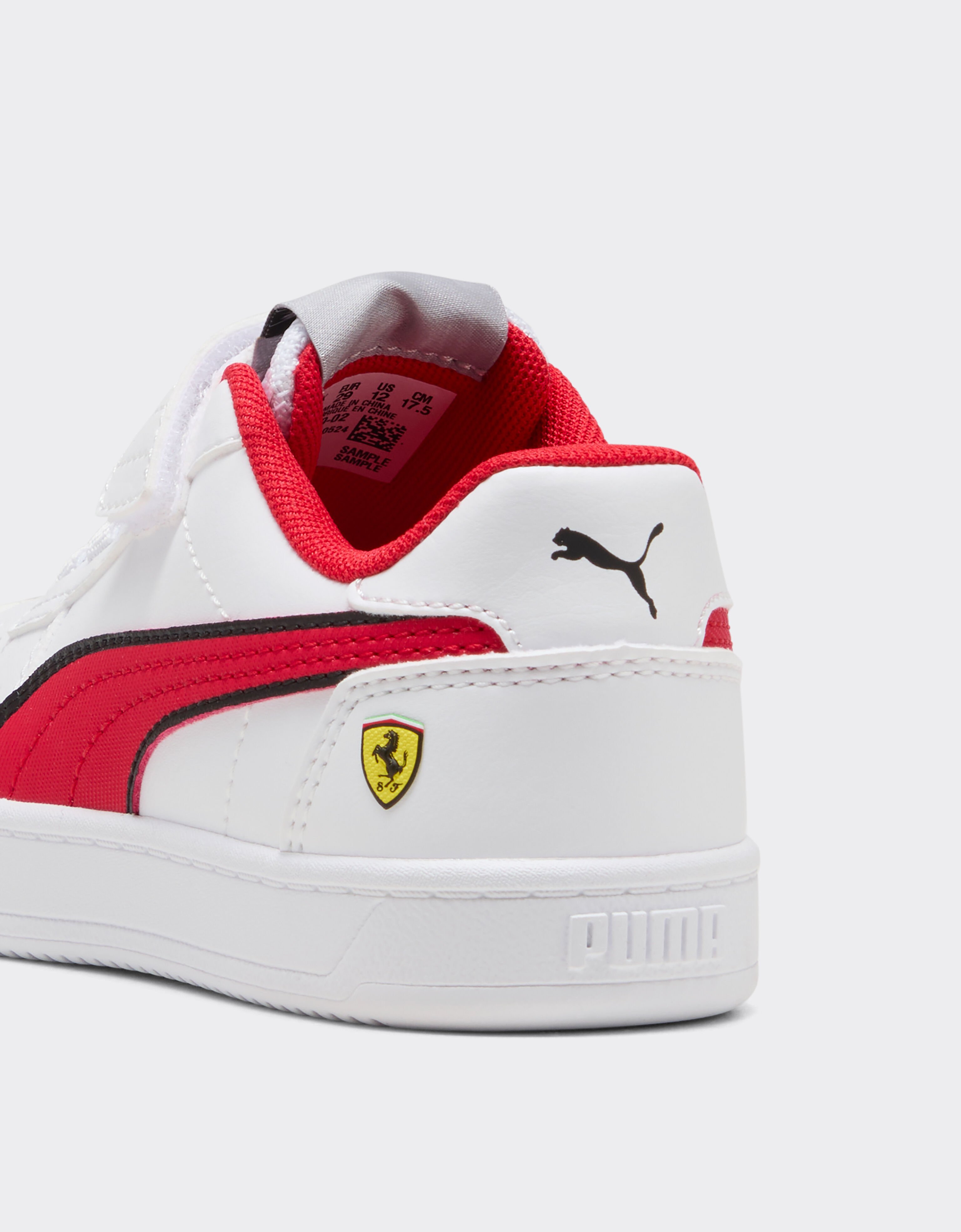 Ferrari Puma shoes for Scuderia Ferrari Caven 2.0 AC+ boy and girl Optical White LA0BJfK
