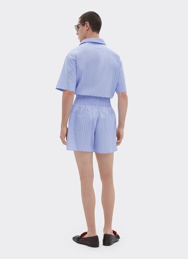 Cotton shirt with Ferrari Monogram pattern Ferrari Cotton shirt with Ferrari Monogram pattern Oxford 50071f