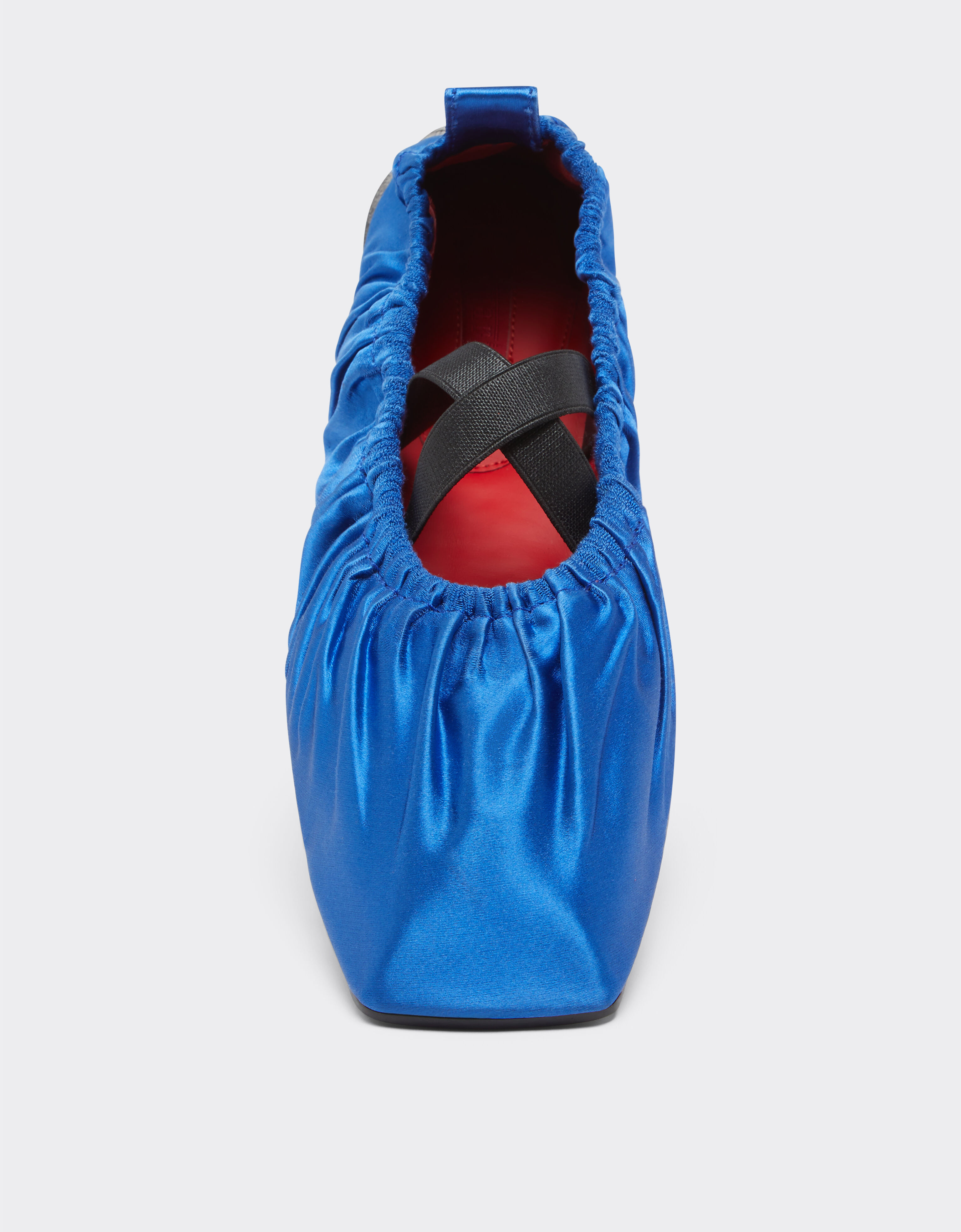 Ferrari Ballet flats in satin Klein Blue 22064f