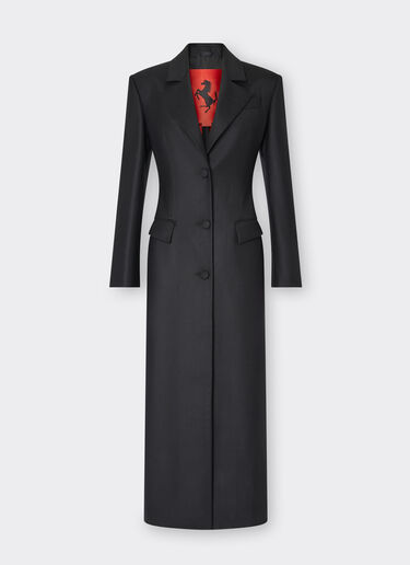 Ferrari Double wool coat Black 21626f