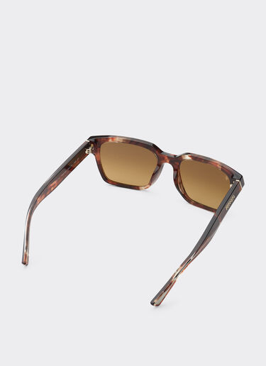 Ferrari Ferrari sunglasses in Havana acetate with polarised brown gradient lenses Beige F1546f