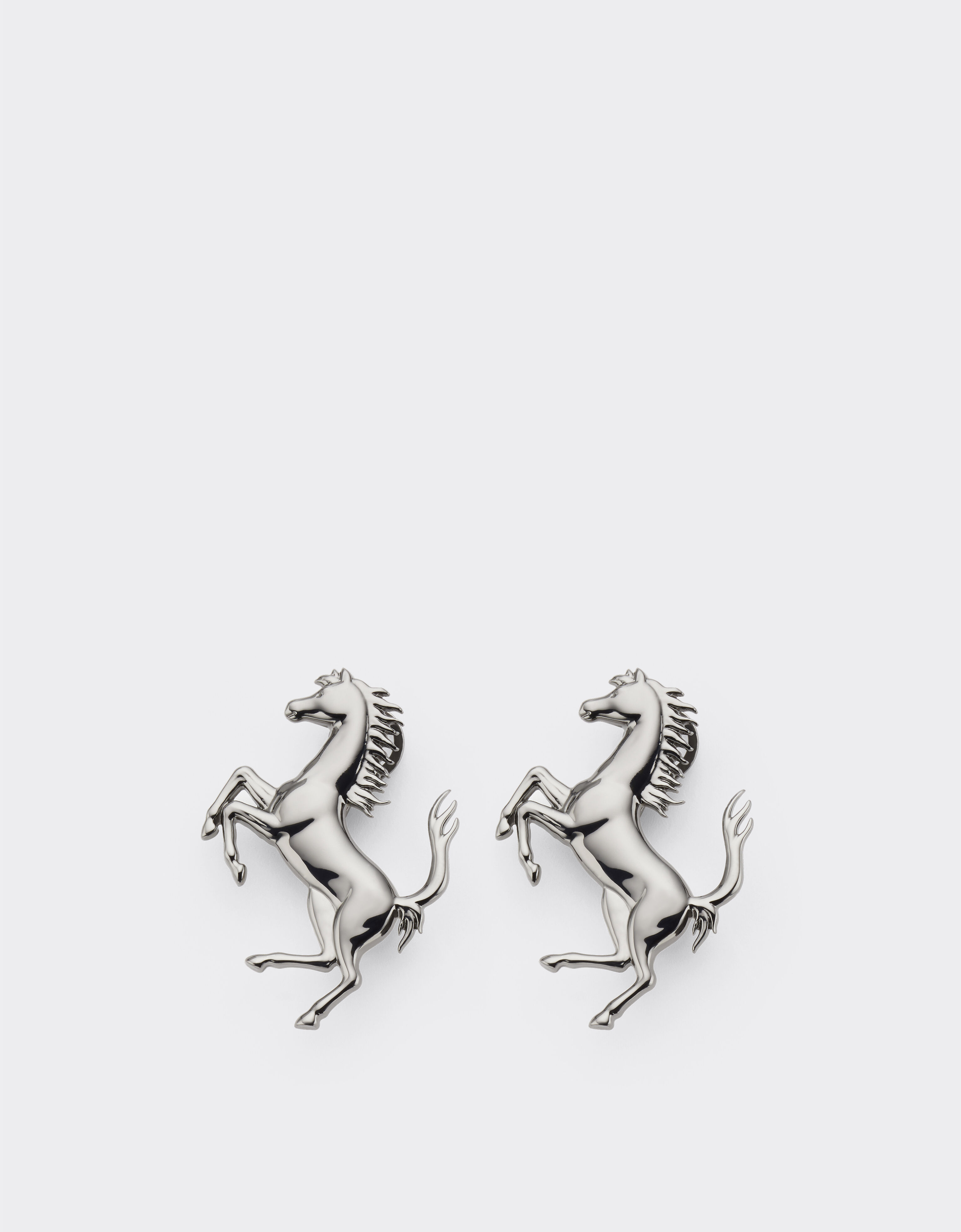 Ferrari Prancing Horse earrings Charcoal 20014f
