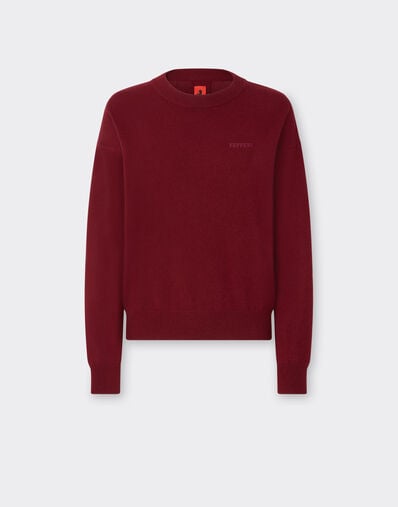 Ferrari Wool and cashmere jumper Cherry 21205f