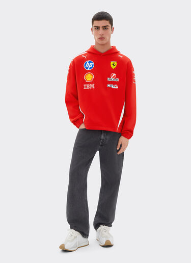 Ferrari Replica Drivers Authentic 2026 Puma for Scuderia Ferrari HP Sweatshirt Red LA0GXf