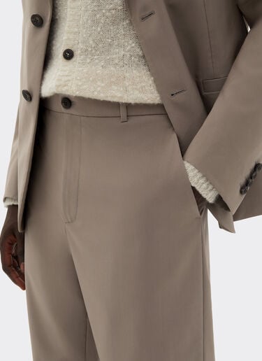 Ferrari Chino pants in cool Q-Cycle® wool Clay 50344f