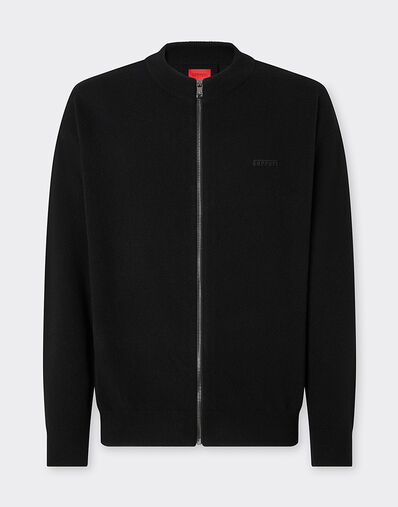Ferrari Wool and cashmere cardigan Black 22842f