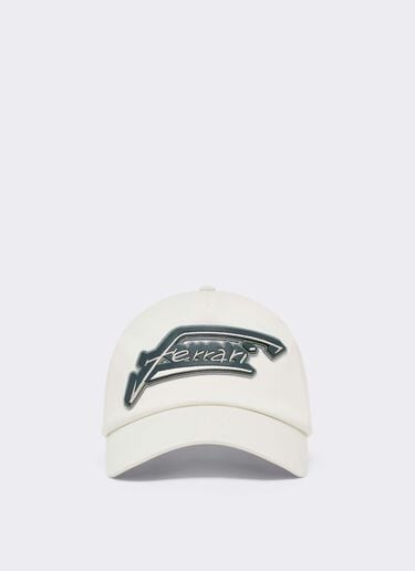 Gorra de béisbol con el logotipo de Ferrari Ferrari Gorra de béisbol con el logotipo de Ferrari Avorio CANCP0043WCO0004f