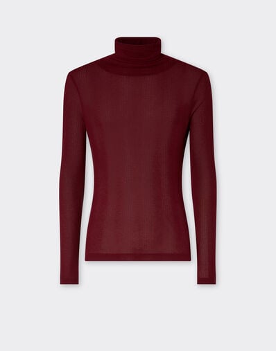 Ferrari High-neck jersey top Cherry 49888f