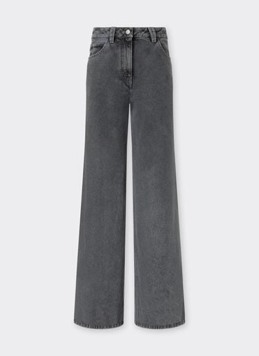 Ferrari Dark marbled denim trousers Granite Gray 49946f