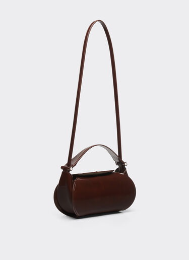 Ferrari La Ferrari Dino Top Handle Bag タバコ 22418f