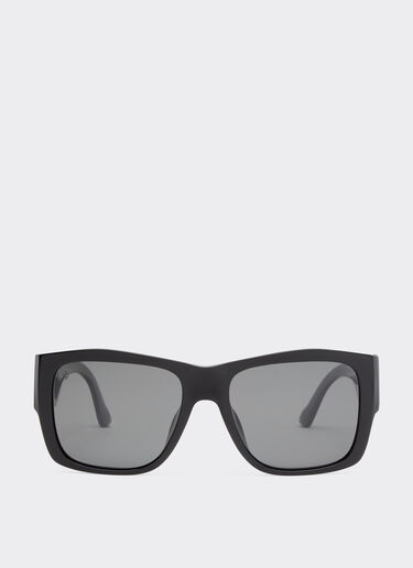 Ferrari Ferrari sunglasses in black acetate with grey polarised lenses Black F1256f