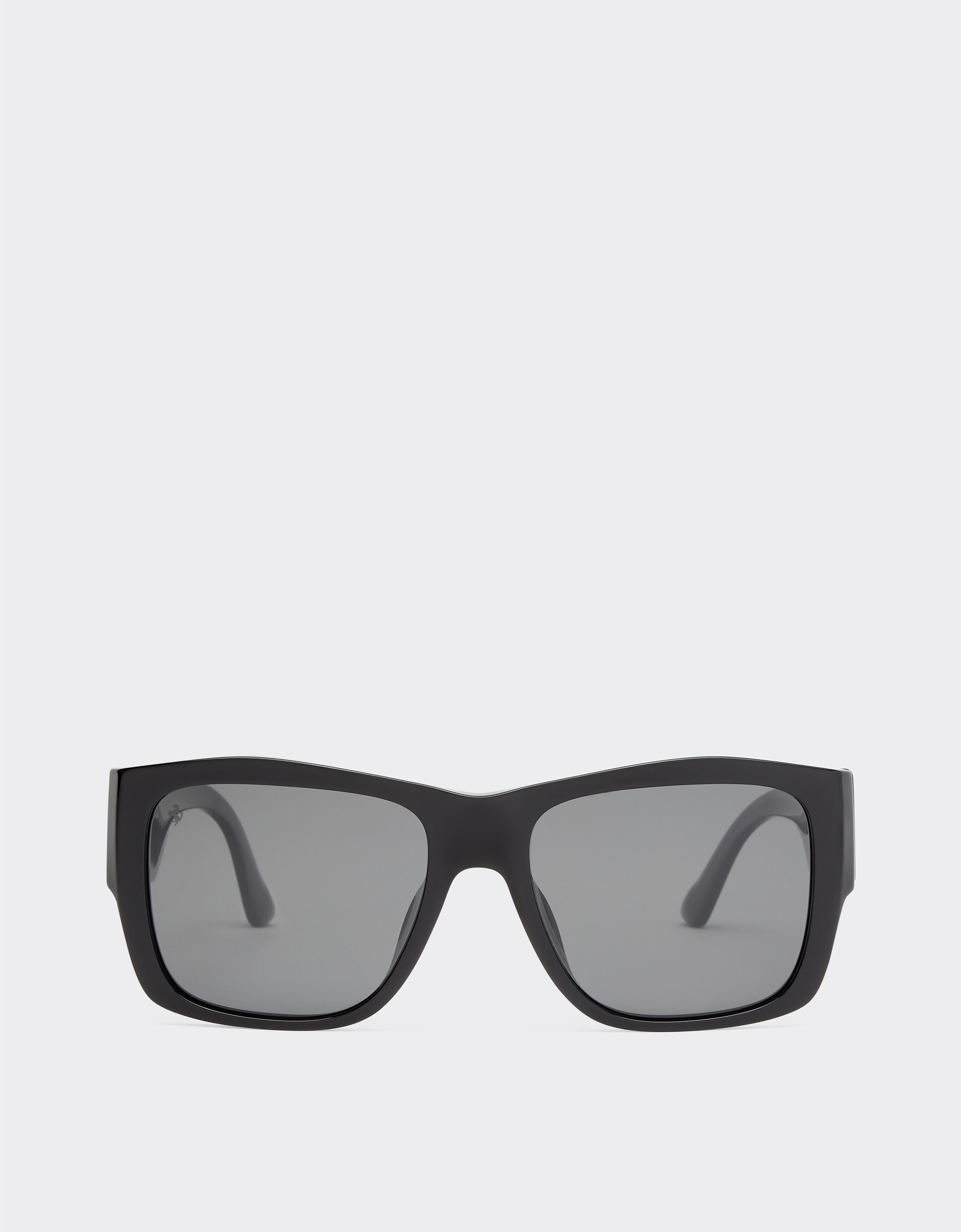 Ferrari Ferrari sunglasses in black acetate with grey polarised lenses Black F1256f