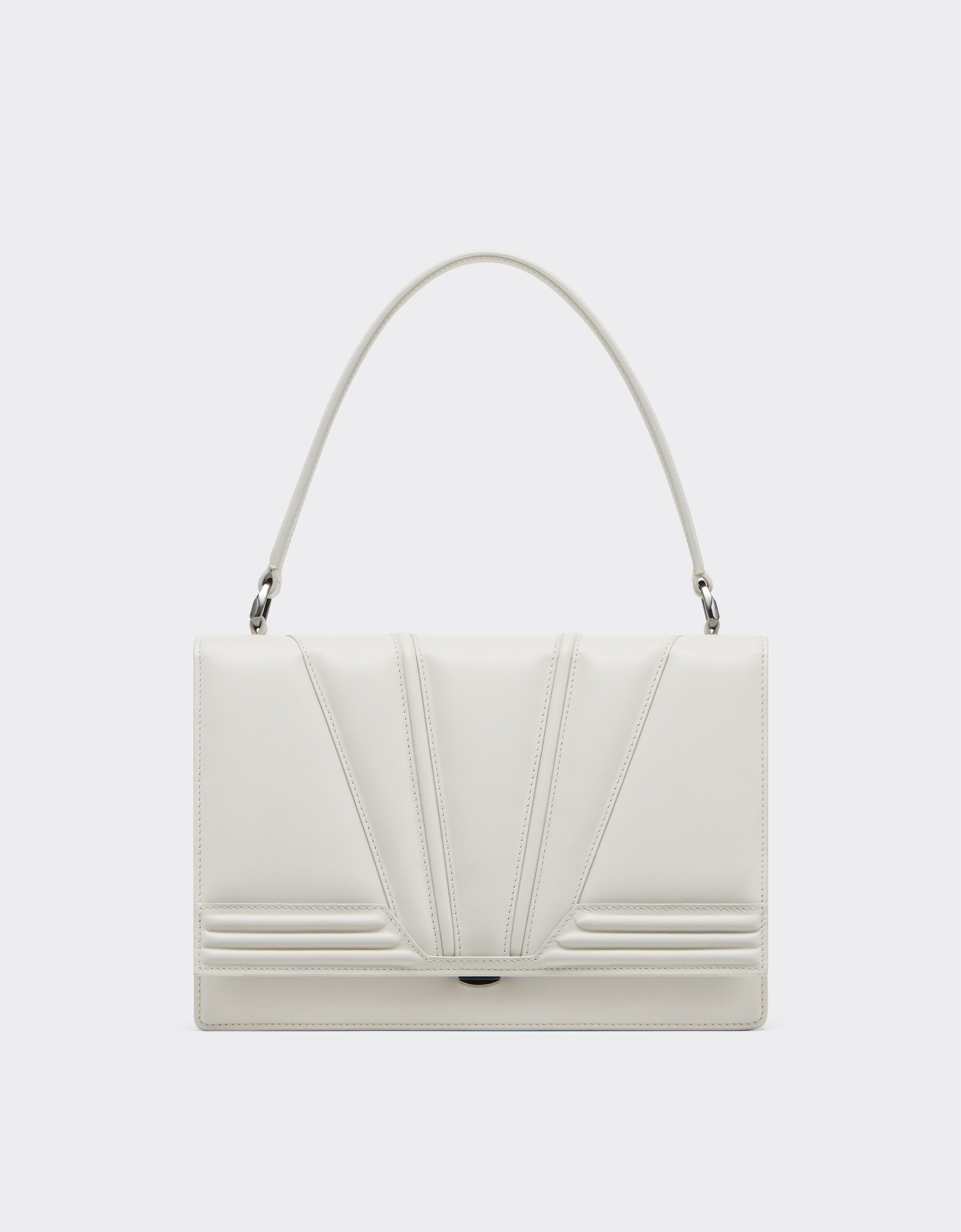 Ferrari Ferrari GT handbag in leather Ecru 21361f