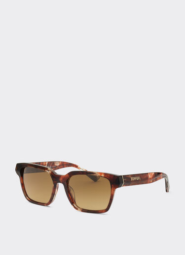Ferrari Ferrari sunglasses in Havana acetate with polarised brown gradient lenses Beige F1546f