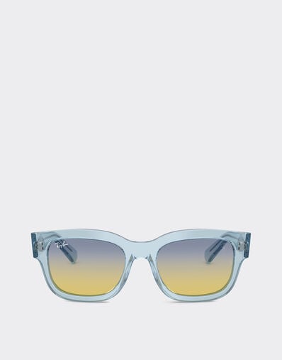 Ferrari Ray-Ban pour Scuderia Ferrari RB2228M en acétate bleu clair transparent avec verres dégradés jaune/bleu clair Azzurro LA0JHf