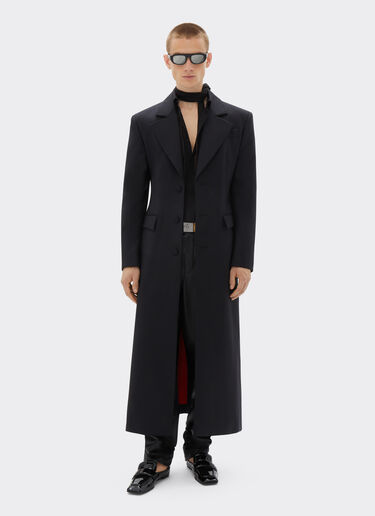 Ferrari Double wool coat Black 21588f