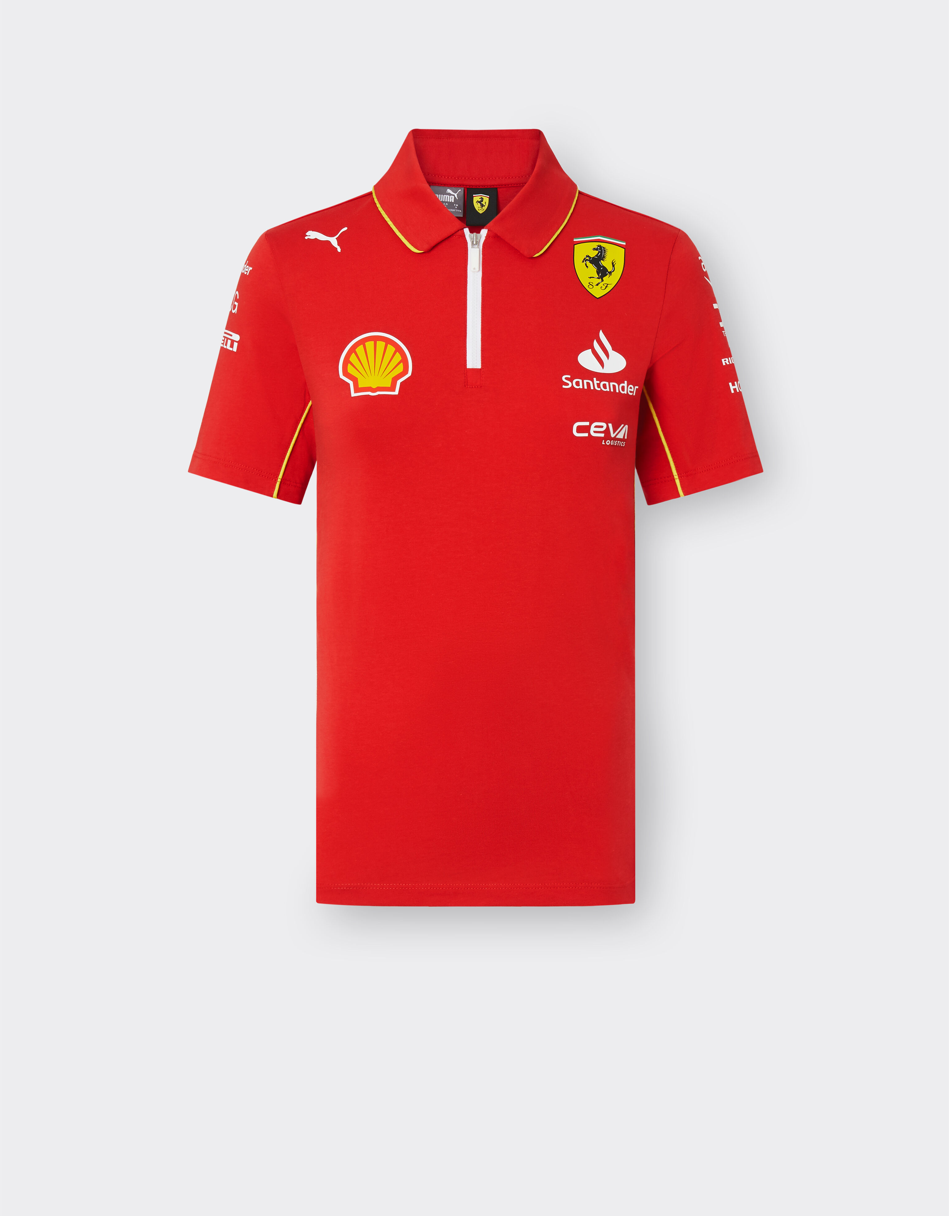 Ferrari 2024法拉利车队 Team Replica Polo 衫 Rosso Corsa 红色 F1148f