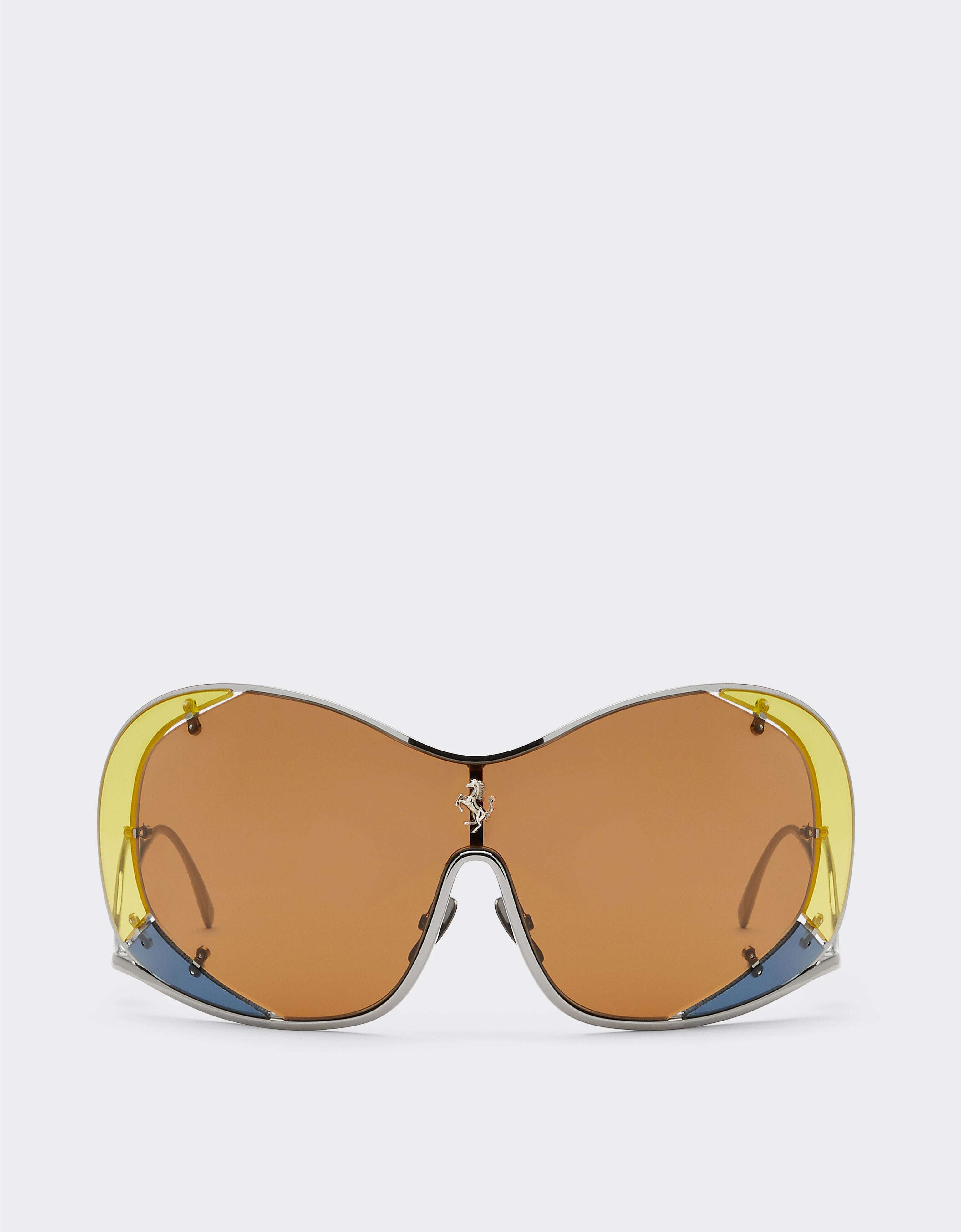 Ferrari Ferrari sunglasses with brown lenses Black Matt F1250f