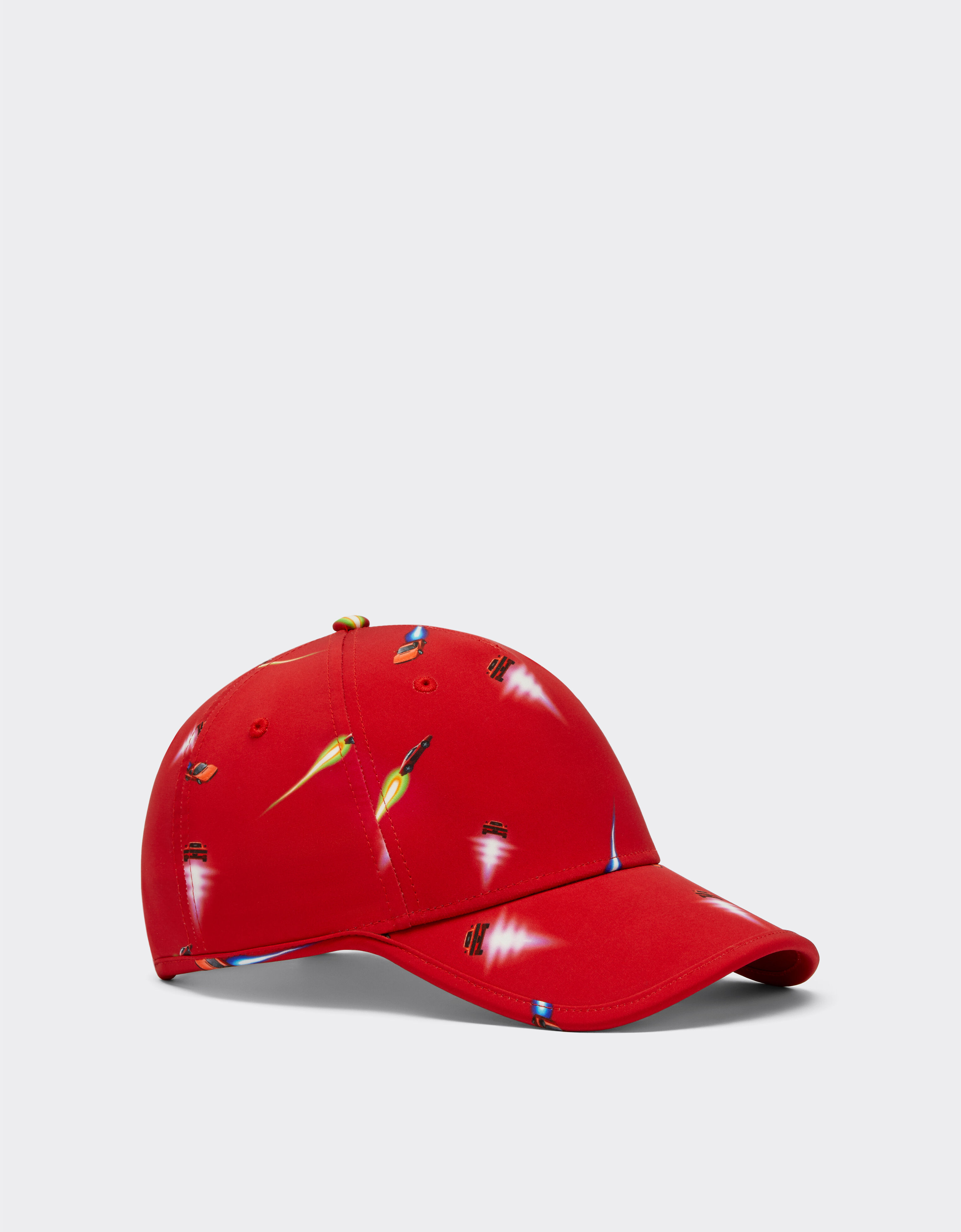 Ferrari Baseballkappe mit „Ferrari Cars“-Print Rosso Corsa 20418fK