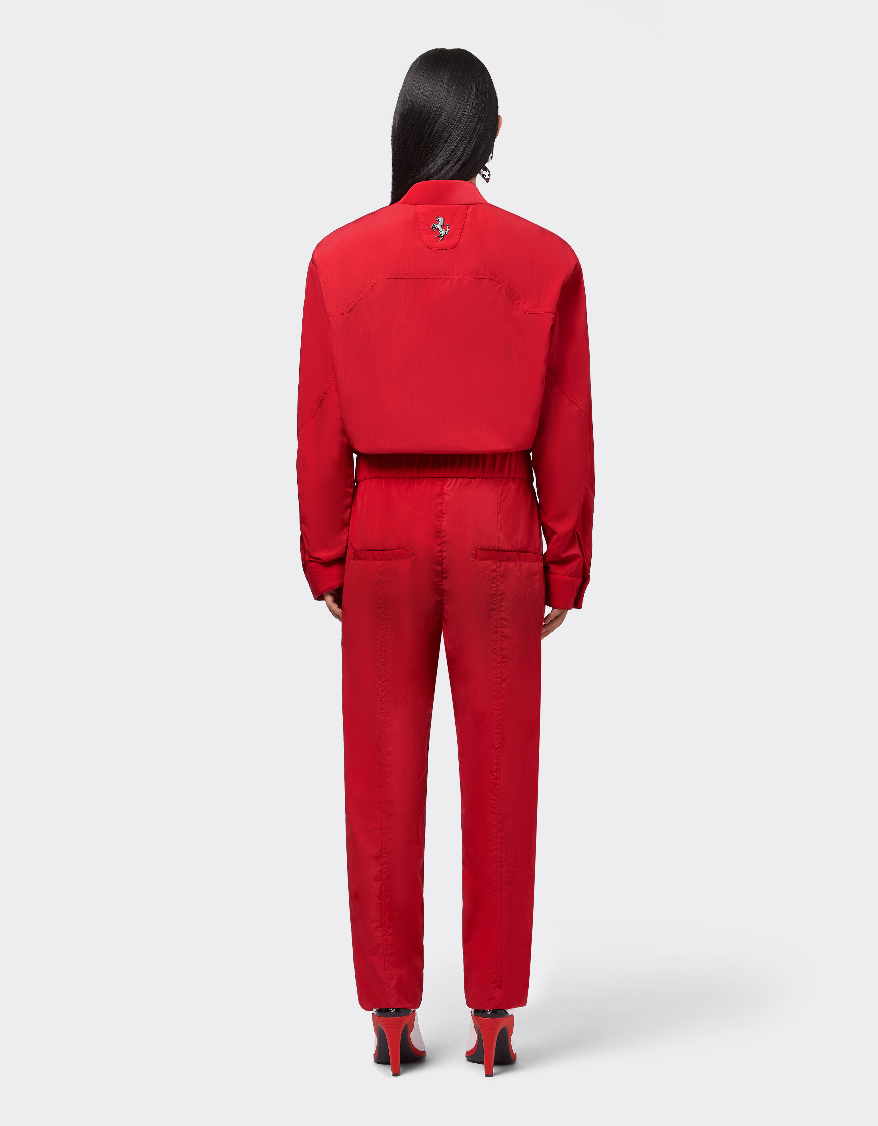 Jumpsuit in waterproof nylon